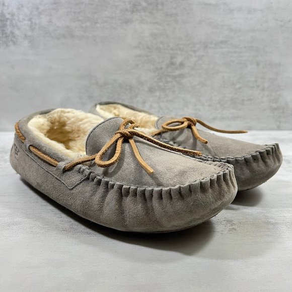 Ugg Dakota Moccasin Fur Lined Slippers - Women's Size 6 - Picture 3 of 8